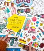 OMY Poster & Stickers - Street Art - Görsel 3