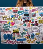 OMY Poster & Stickers - Street Art - Görsel 6