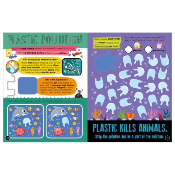 My precious planet caring for our oceans activity book - görsel 3