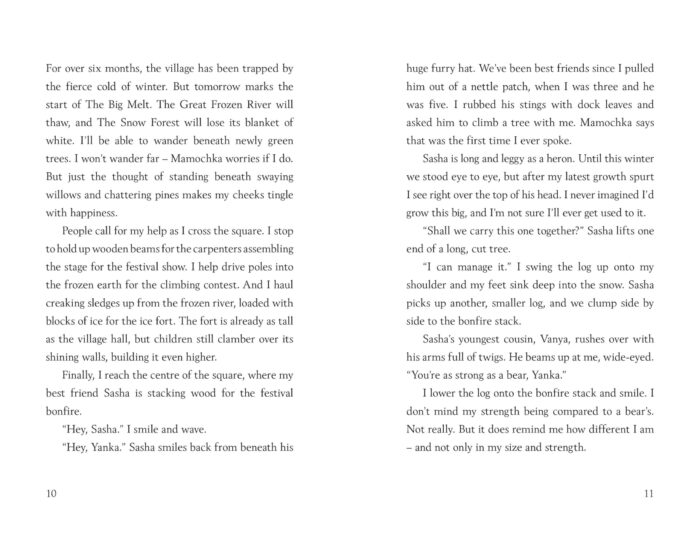 The girl who speaks bear - görsel 7
