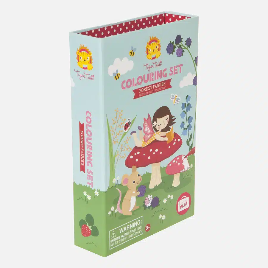 Tiger tribe boyama seti - forest fairies - görsel 5