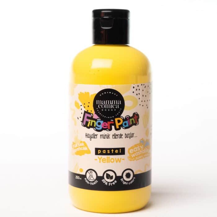 Pastel sari yıkanabilir boya 250ml - görsel 1