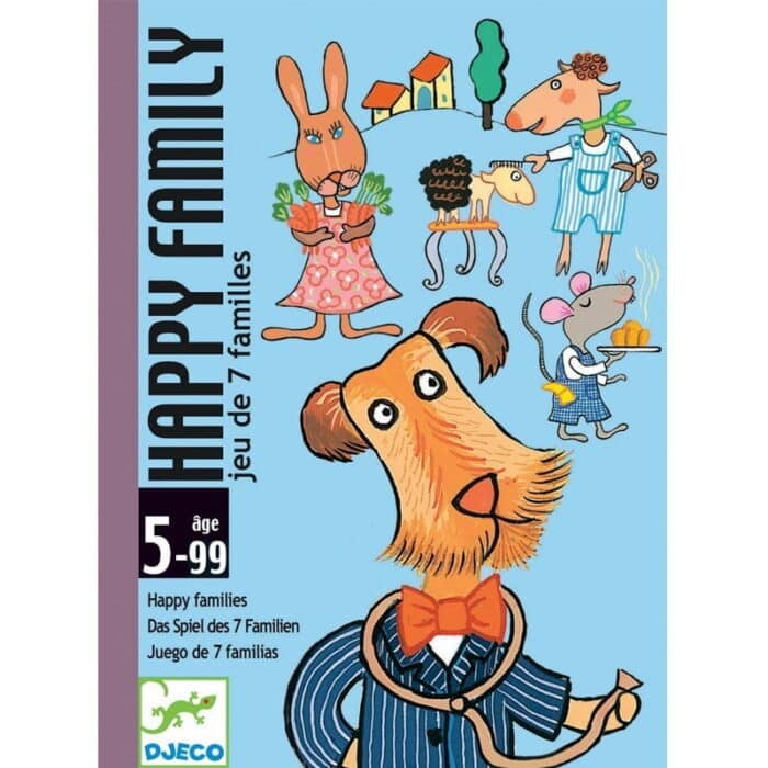 Djeco kart oyunları - happy family - görsel 1