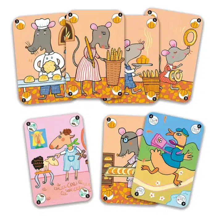 Djeco kart oyunları - happy family - görsel 2