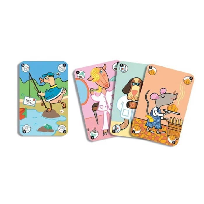 Djeco kart oyunları - happy family - görsel 3