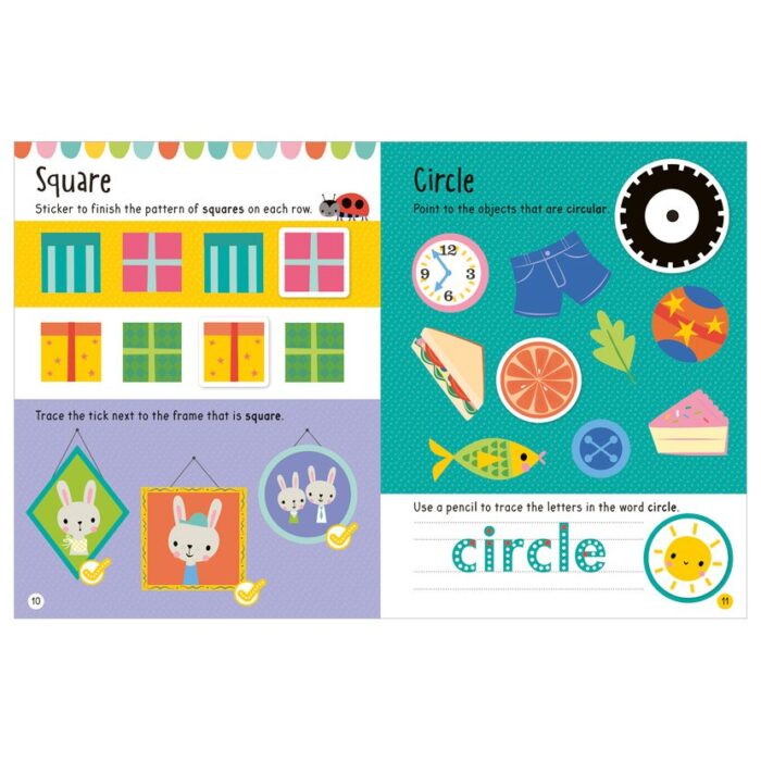 Big stickers for little hands colours and shapes - görsel 3