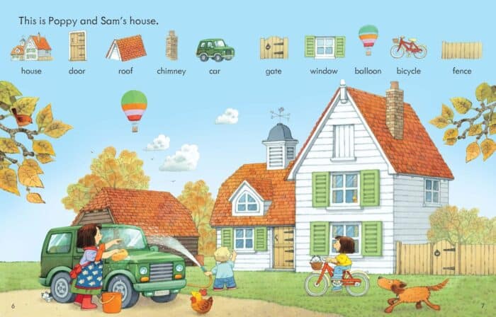 Poppy and sam's first word book - görsel 2