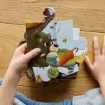 Mori Toys Underground & Overground Puzzle - 24 Parça Dev Yer Puzzle ve Posteri - Görsel 2