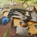 Mori Toys Underground & Overground Puzzle - 24 Parça Dev Yer Puzzle ve Posteri - Görsel 3