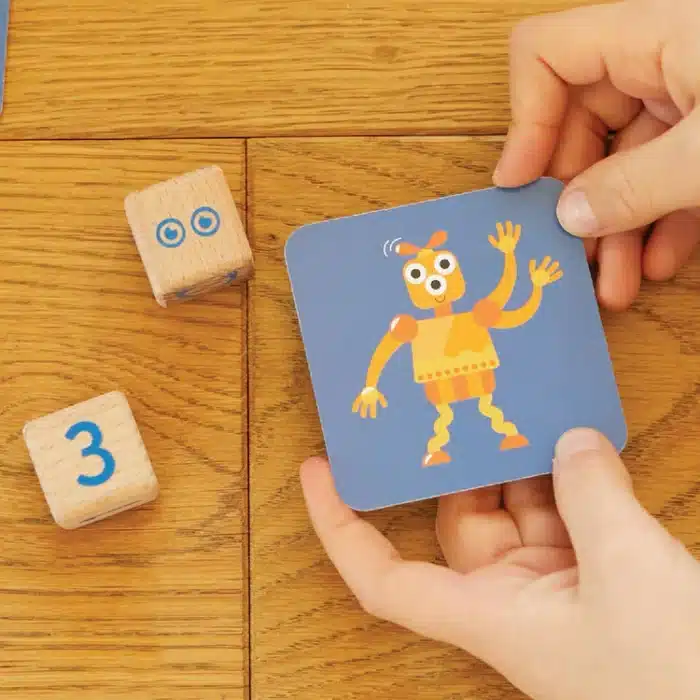 Mori toys speedy robots - sayma ve eşleştirme oyunu - görsel 3
