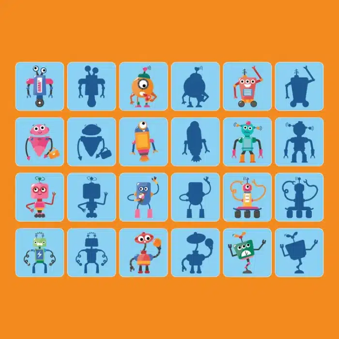 Mori toys speedy robots - sayma ve eşleştirme oyunu - görsel 8
