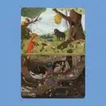 Mori Toys Underground & Overground Puzzle - 24 Parça Dev Yer Puzzle ve Posteri - Görsel 6