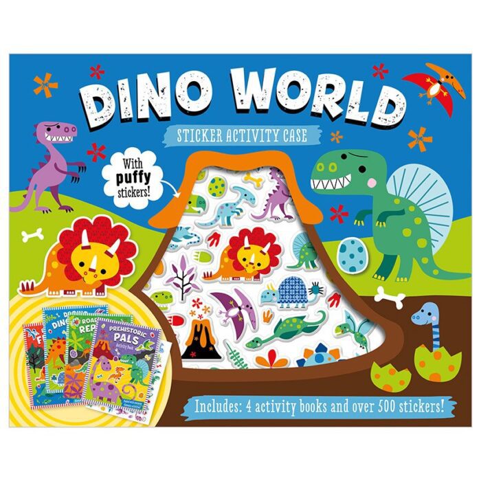 Dino world sticker activity case - görsel 1