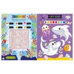 Scratch and Sparkle Sharks Activity Book - Görsel 3