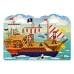 Melissa&Doug Kabartmalı Tak Çıkar Çıkartma Seti - Korsanlar - Görsel 7