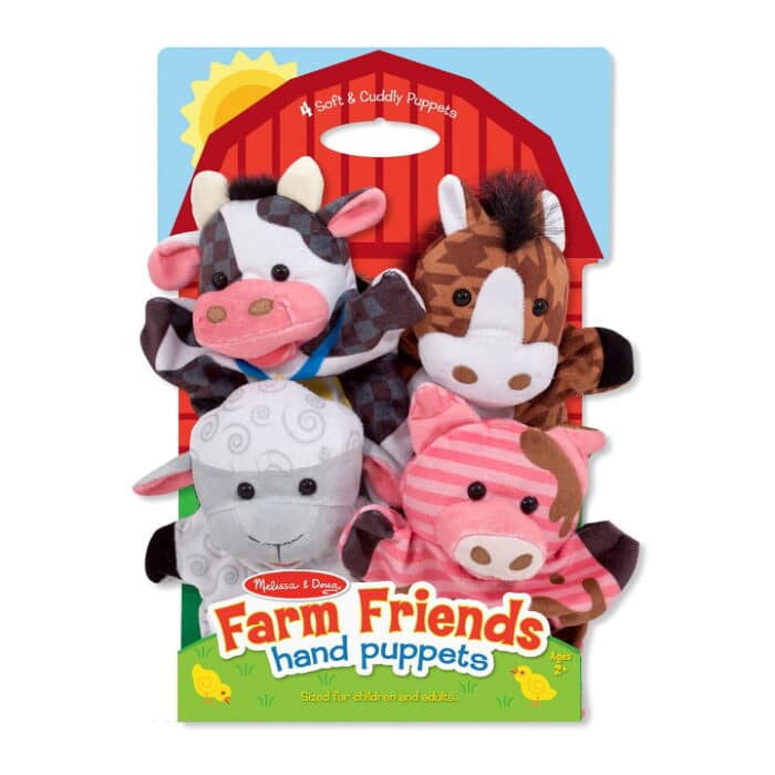 Melissa&doug el kukla seti - çiftlik hayvanları - görsel 1