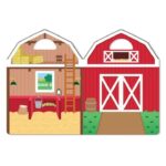 Melissa&Doug Kabartmalı Tak Çıkar Çıkartma Seti - Çiftlik - Görsel 4