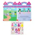 Melissa&Doug Kabartmalı Tak Çıkar Çıkartma Seti - Prenses - Görsel 7