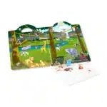 Melissa&Doug Kabartmalı Tak Çıkar Çıkartma Seti - Safari - Görsel 4