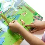Melissa&Doug Kabartmalı Tak Çıkar Çıkartma Seti - Safari - Görsel 5