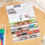Melissa&Doug Tak Çıkar Çıkartma Kitabı - Araçlar - Görsel 2