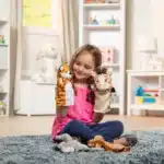 Melissa&Doug El kukla seti - Hayvanat Bahçesi - Görsel 4