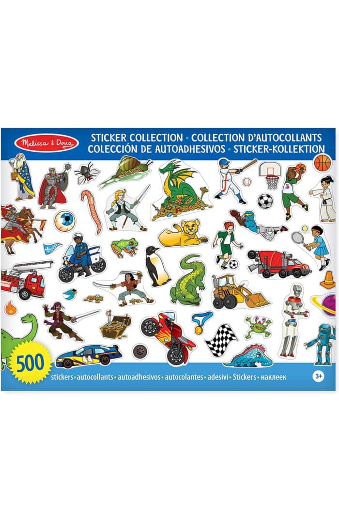 Melissa & doug çıkartma koleksiyonu - mavi - görsel 1