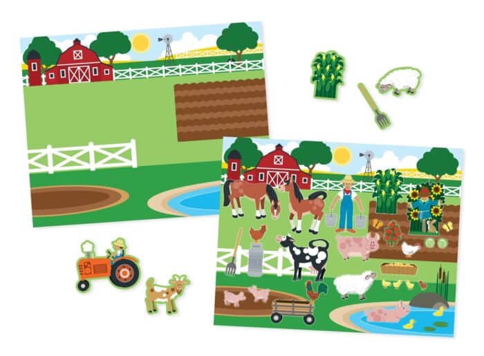 Melissa&doug tak çıkar çıkartma kitabı - hayvanlar - görsel 11