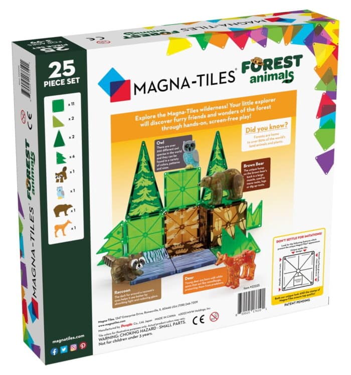 Stem egitici setler magna tiles orman 4e0254