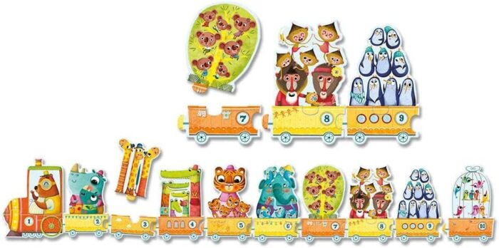 Djeco i̇kili puzzle/ i count - görsel 4