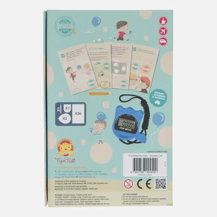 Tiger tribe yaratıcı kit - stopwatch set - görsel 4