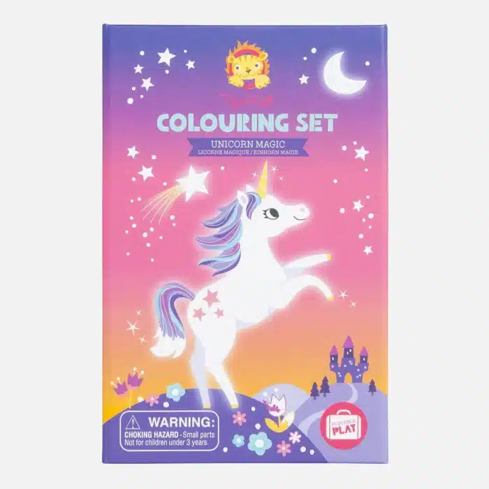 Tiger tribe boyama seti - unicorn magic - görsel 1