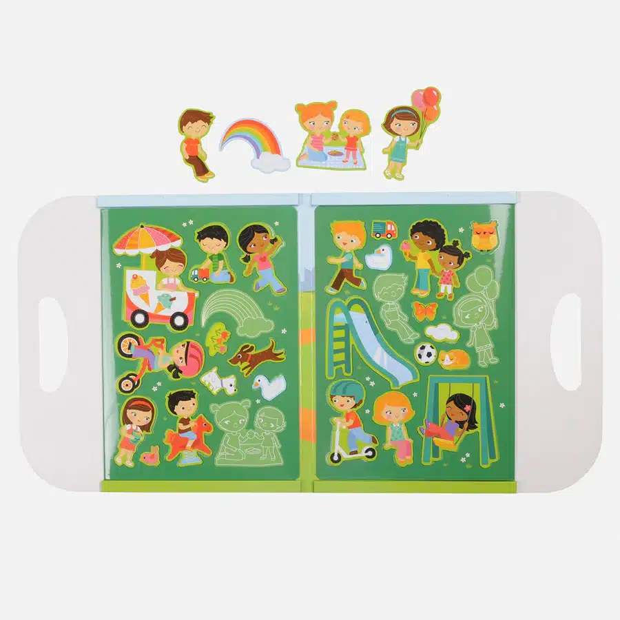 Tiger tribe mıknatıslı oyun seti - at the park - görsel 2