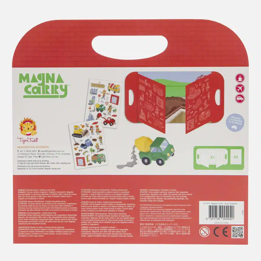 Tiger tribe mıknatıslı oyun seti - busy builders - görsel 6