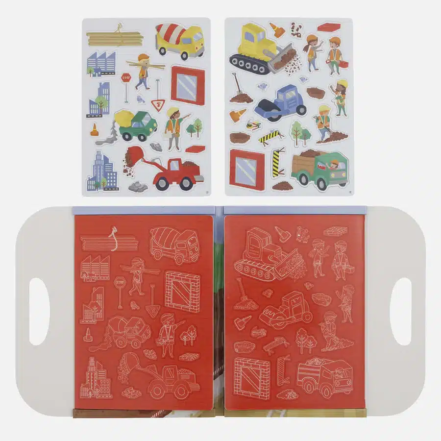 Tiger tribe mıknatıslı oyun seti - busy builders - görsel 3