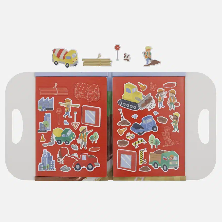 Tiger tribe mıknatıslı oyun seti - busy builders - görsel 4