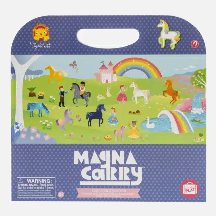 Tiger tribe mıknatıslı oyun seti - unicorn kingdom - görsel 1