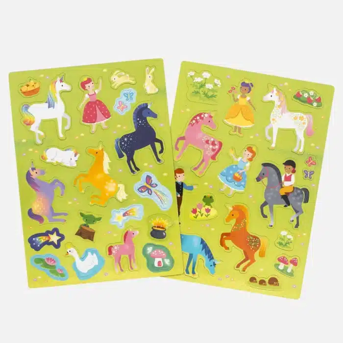 Tiger tribe mıknatıslı oyun seti - unicorn kingdom - görsel 3