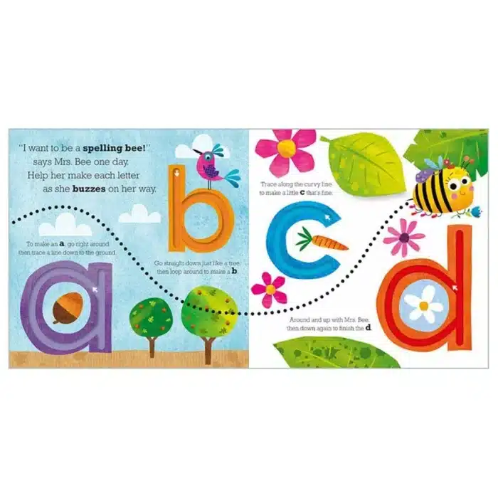 Mrs bees abc trace and flap bb - görsel 2