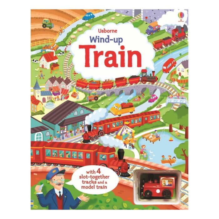 Wind-up train - usborne - görsel 1