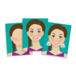 Melissa&Doug Çıkartma Kitabı - Yüzler - Görsel 3
