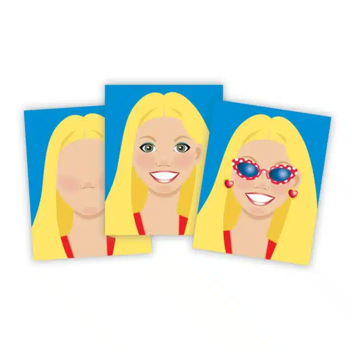 Melissa&doug çıkartma kitabı - yüzler - görsel 2
