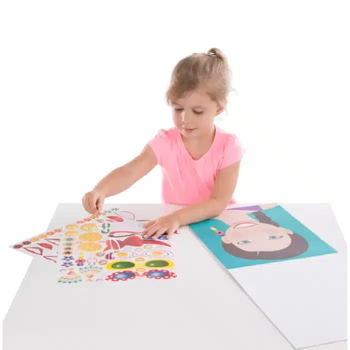 Melissa&doug çıkartma kitabı - yüzler - görsel 7