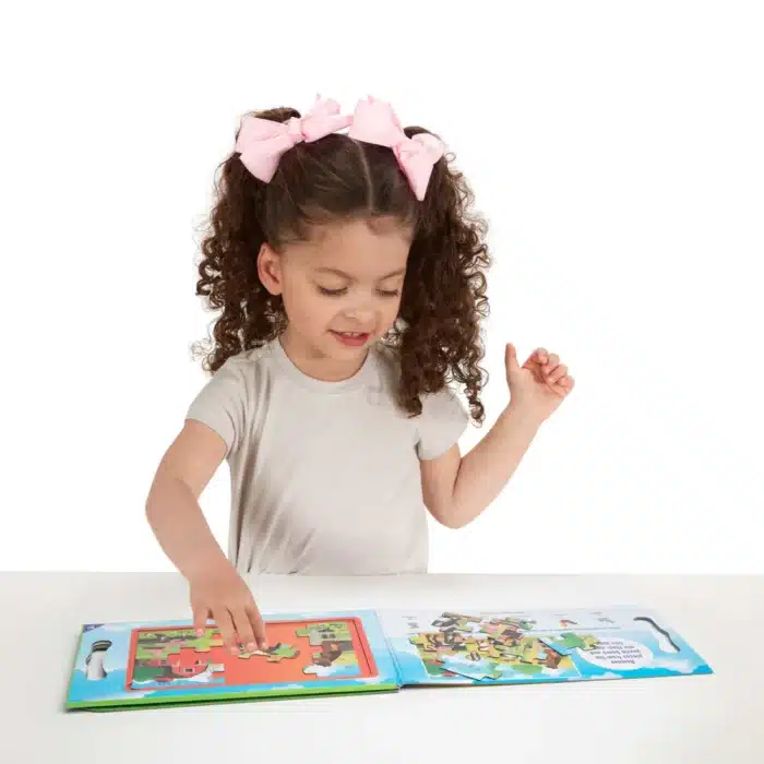 Melissa&doug mıknatıslı yapboz seti 2x15 - çiftlik - görsel 7