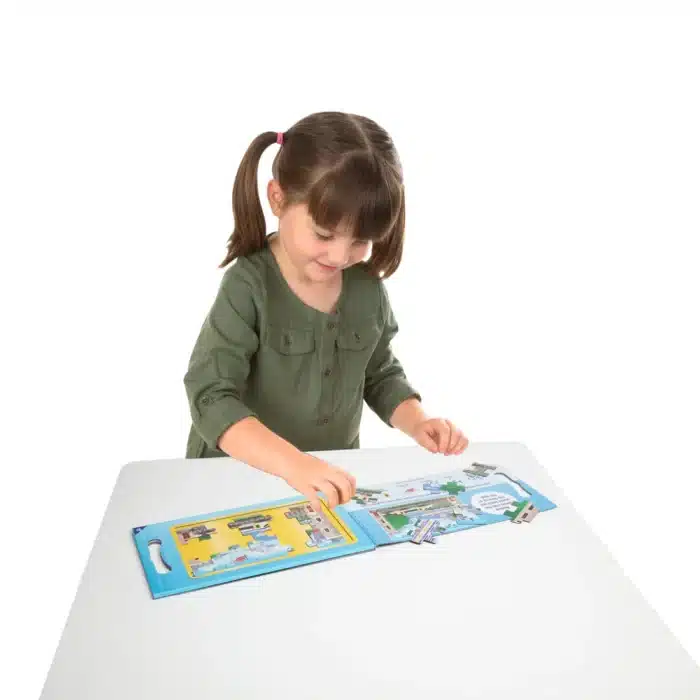 Melissa and doug mıknatıslı 2x15 yapboz seti - araçlar - görsel 8