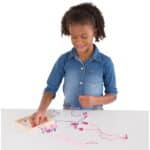 Melissa&Doug Ahşap Boncuk Dizme - Pırıltılı Kalpler - Görsel 3