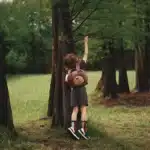 ZOYZOII Forest Serisi Cute Big Brown Bear Sırt Çantası - Görsel 2