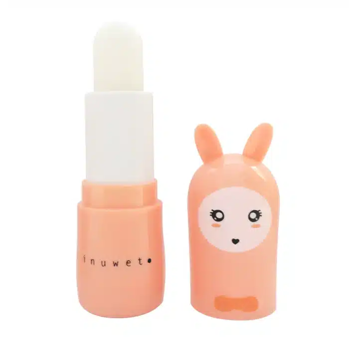 Inuwet bunny lipbalm vanilla - coco / coral - görsel 2