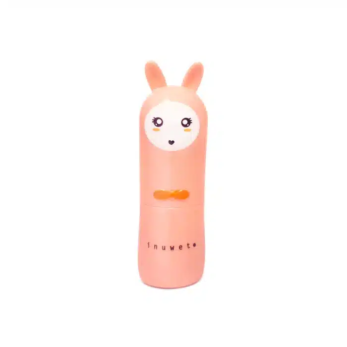 Inuwet bunny lipbalm vanilla - coco / coral - görsel 1