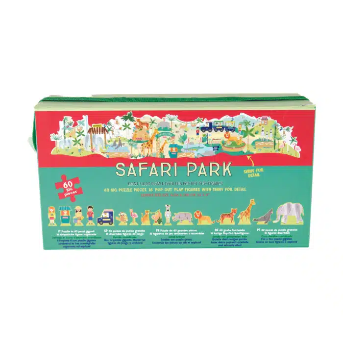 Floss & rock 60 parça ''safari park'' pop out yer yap-bozu - görsel 3
